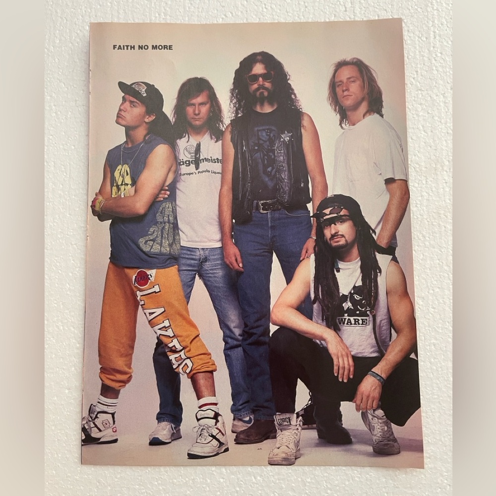 Faith No More Band Pinup